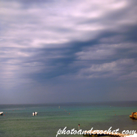 Overcast at Golden Bay, Malta