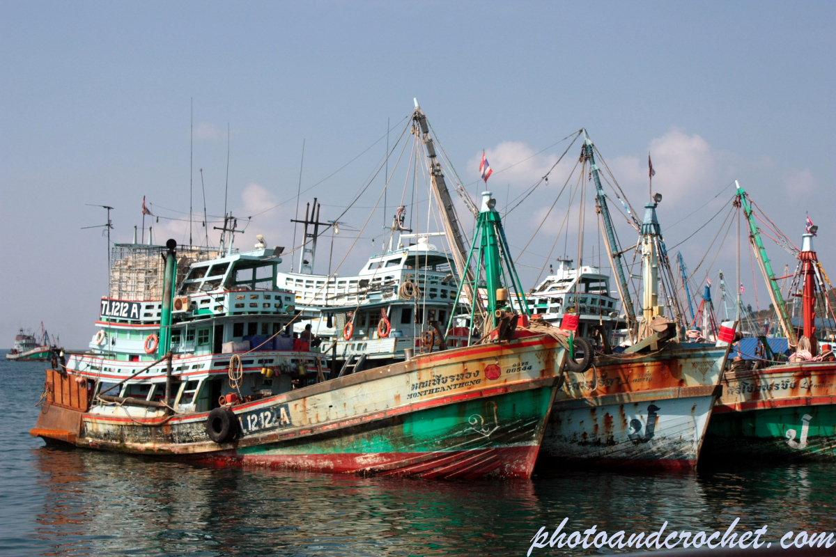 Nautical - Thai Fishing boats - Image