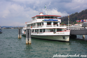 MS Karlsruhe Docked in Bregenz Harbour