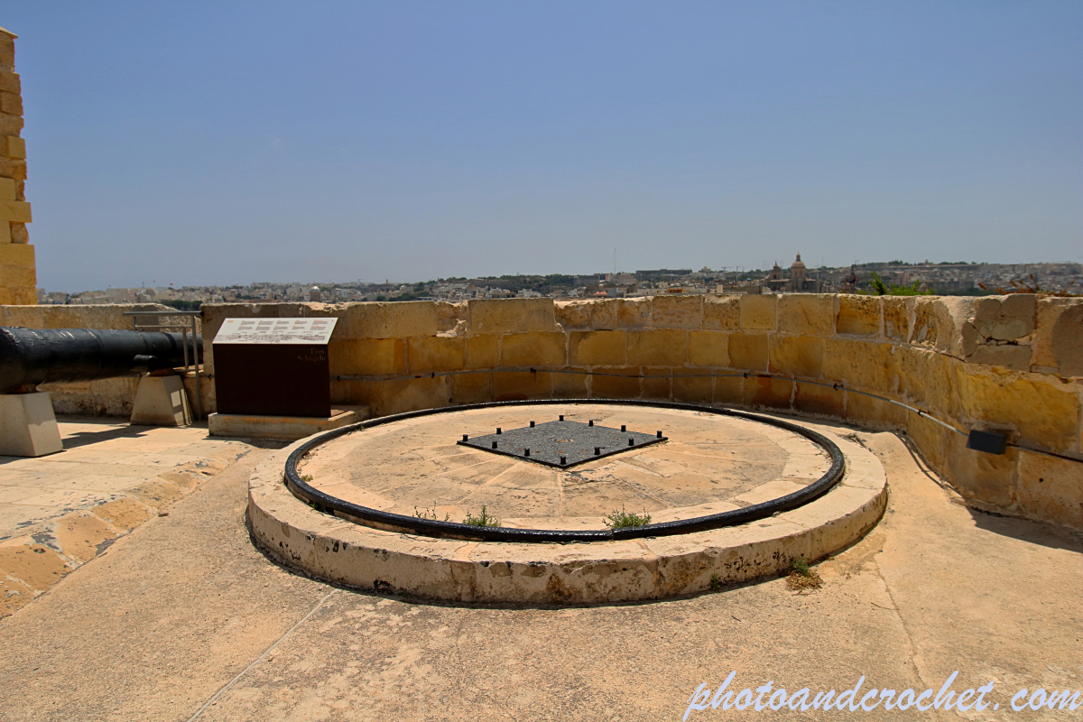 Fort Saint Angelo - Gun placement - Image