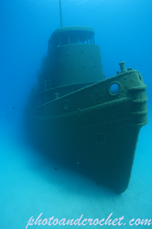 Tug Rozi Resting on the Ocean Floor – Image