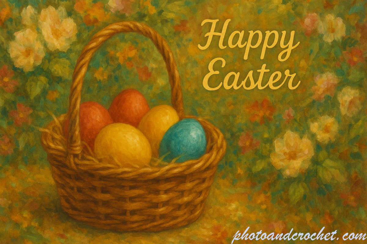 Elegant Easter E-Card - Image