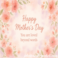 Beautiful Watercolor Mother's Day E-Card - image