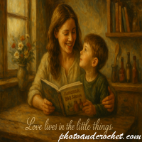 Mother’s Day Card – Oil Painting - Image
