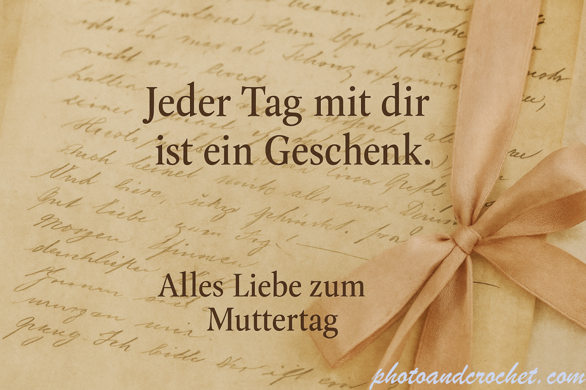 Muttertagskarte – Vintage - Image