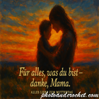 Muttertagskarte – Ölgemälde - Image