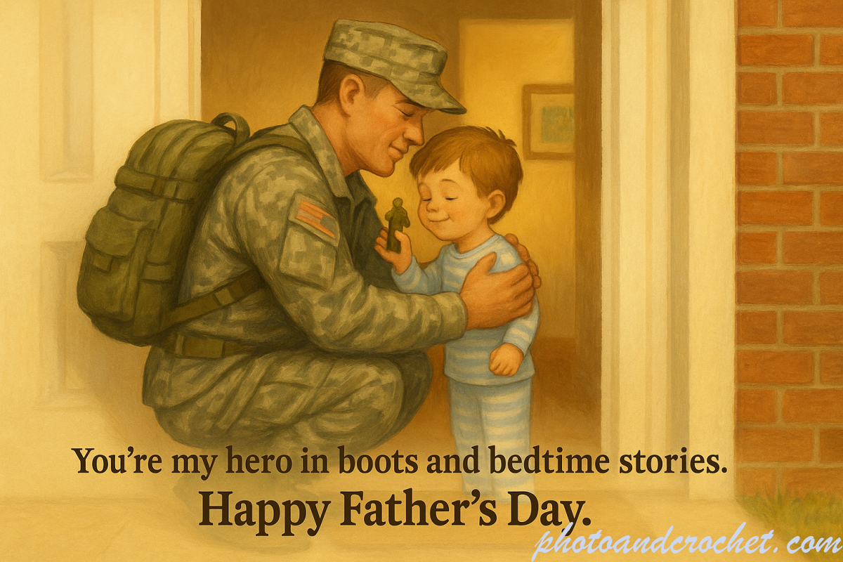 Soldier Father’s Day Card – Image