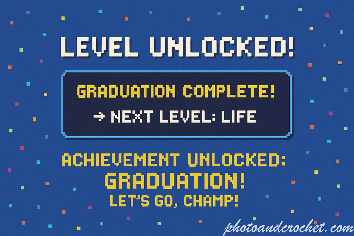 Graduation Gamer Card – Level Unlocked - Image