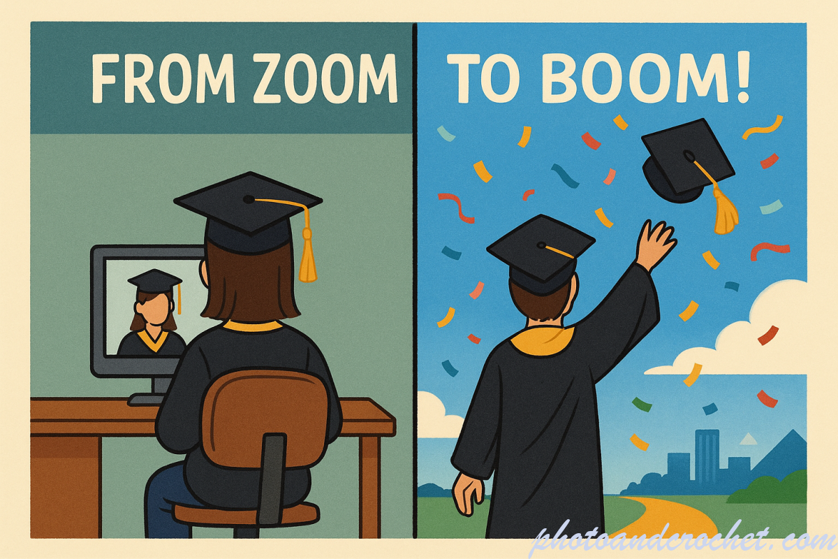 Graduation Card – From Zoom to Boom - Image