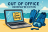 Out of Office E-Card – Gone Diving Beach Scene - Image