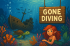 Gone Diving E-Card – Pirate Shipwreck and Mermaid Scene _ Image