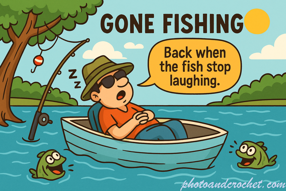 Gone Fishing – Back When the Fish Stop Laughing - Image