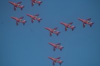 Red Arrows Hawk T.1 – Formazzjoni fuq Malta