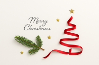 Minimalistisches Modernes Weihnachten