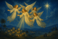 Engel über Bethlehem