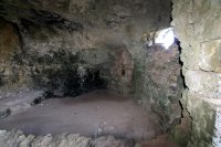 Interior de las Termas Romanas de Xemxija