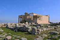 Erechtheion Tempel auf der Akropolis in Athen