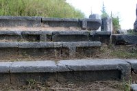 แนวที่นั่งหินของโรงละครโบราณแห่งอาร์กอส